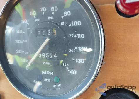 1976 Triumph Tr6 из США, поврежденный, VIN CF544584U